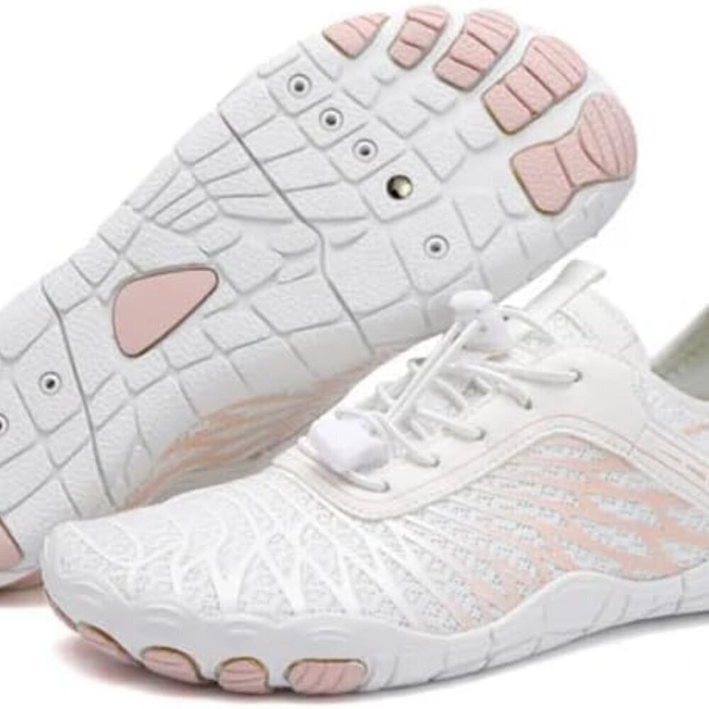 Barefoot Shoes Rubber Soles Wide Toe Box Zero Drop Flexible Womens Mens